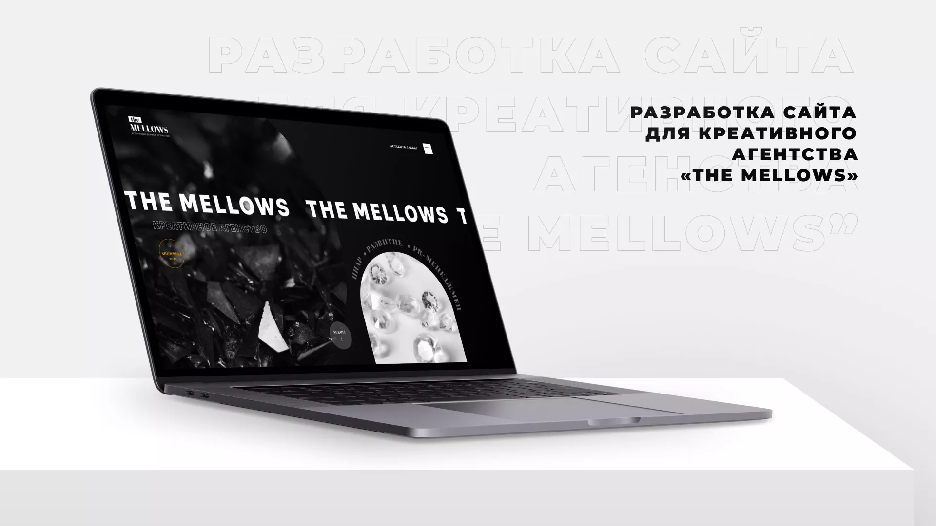 Разработка сайта креативного агентства «The Mellows» в Сосновом Боре