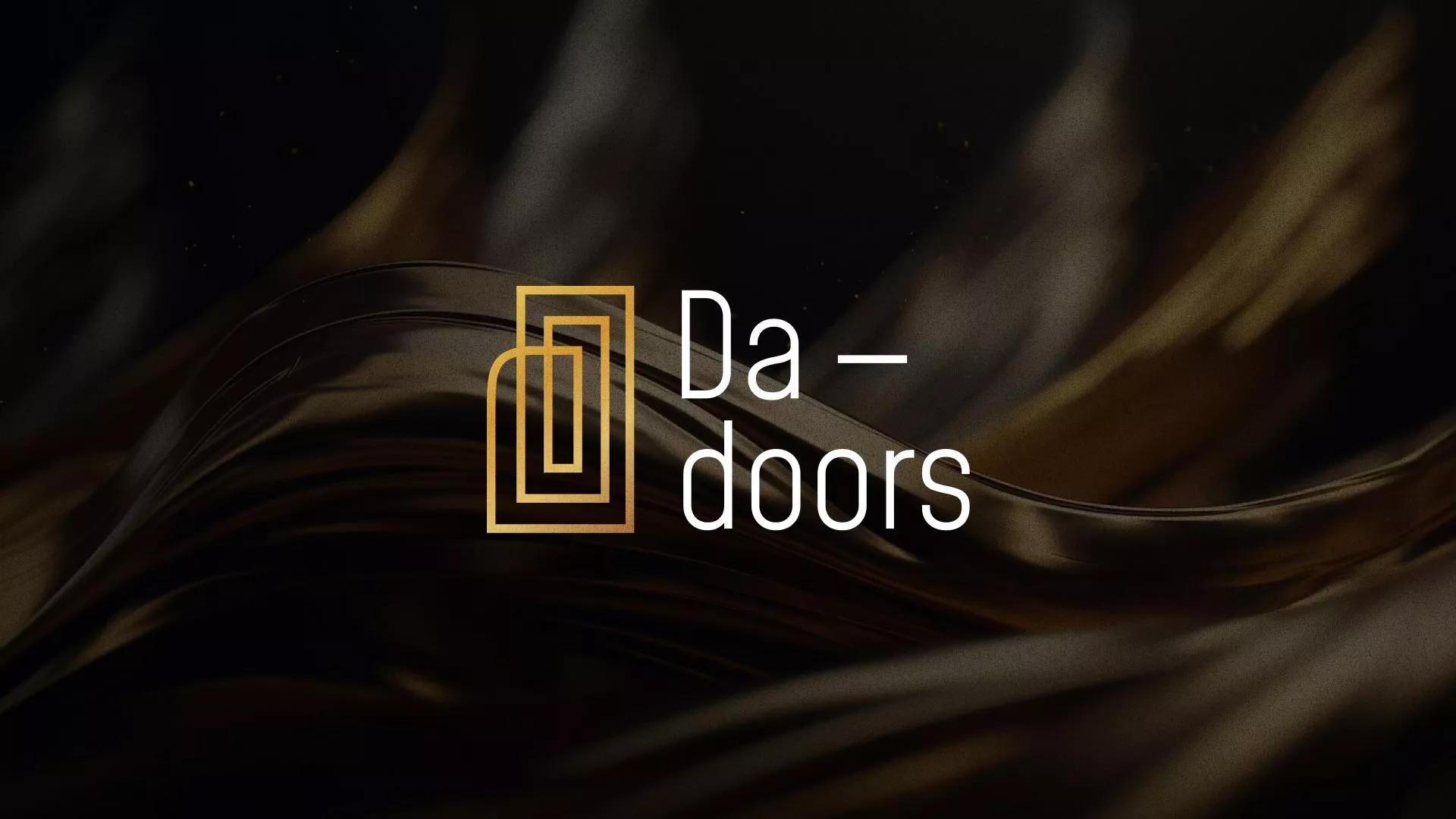 Разработка логотипа для компании «DA-DOORS» в Сосновом Боре